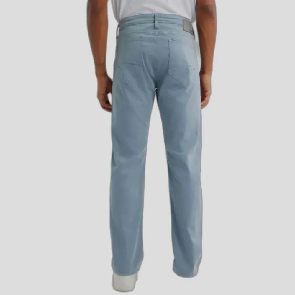 Mavi Men's Jake Medium Blue Stretch Twill Slim Fit Jean Style Pants Size 38/31